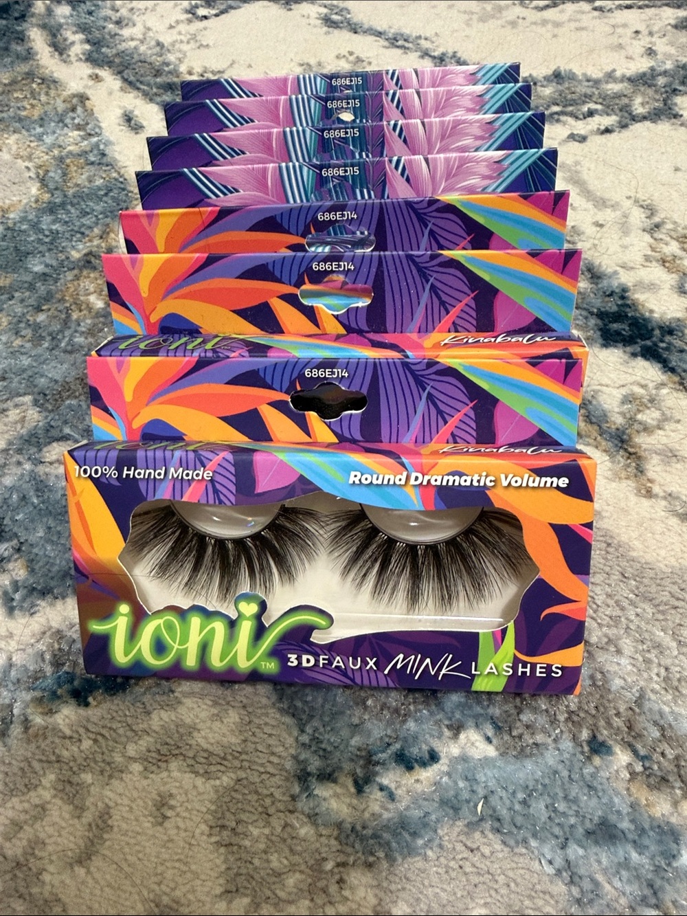 ioni 3D Faux Mink Lashes - Dramatic Volume